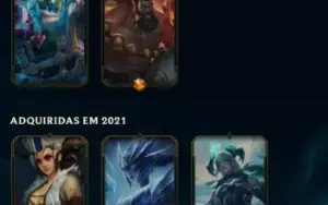 conta mono shyvana HIGH ELO UPADA A MÃO master 2 anos