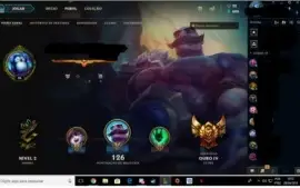 CONTA LEAGUE OF LEGENDS OURO 4