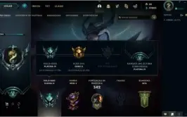 Conta LoL Platina IV com Skin Kayle Juíza e muito espólio