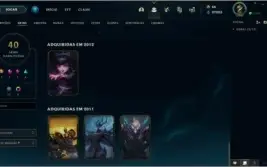 Conta LoL Platina IV com Skin Kayle Juíza e muito espólio