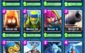 CONTA DE CLASH ROYALE NIVEL 12