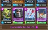 CONTA DE CLASH ROYALE NIVEL 12