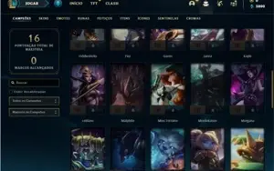Conta Platina 3 com 41 Champs e 3 Skins