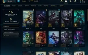 Conta Platina 3 com 41 Champs e 3 Skins