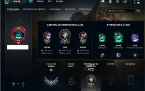 Conta prata 2 com 145 Champs e 91 Skins