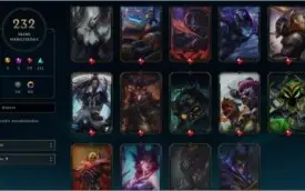 Conta Lol gold 3 , 232 skins, 26 pet de tft