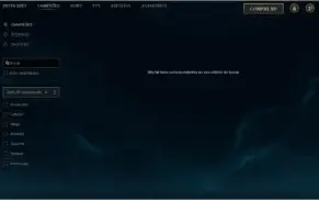 CONTA LOL SEASON 2 TODOS CHAMPIONS 276 SKINS PLAT 4