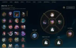 CONTA LOL SEASON 2 TODOS CHAMPIONS 276 SKINS PLAT 4