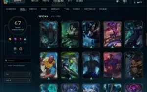 Conta LOL Gold3