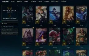 Conta Uranked Handlevel Lvl 30 20 Campeoes