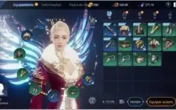 CONTA MIR4 - NÍVEL 40  SANTUARIO LVL 3