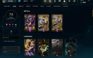 Conta Nfa Inativa Com Varias Skins E Fizz Prestigio