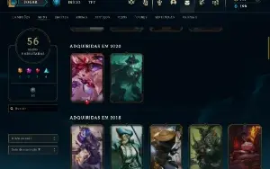 Conta lol Janna viotriosa e Elise + kayle juiza e Rammus Rei