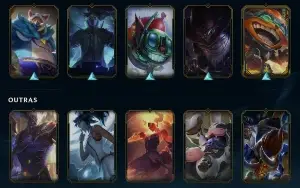 Conta League of Legends Full Acesso - 136 Champs e 120 Skins
