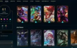 Conta Lol Smurf 100+ Champ Full Acesso I 61 Skins I 114Champ