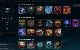Conta Lol Smurf 100+ Champ Full Acesso I 61 Skins I 114Champ