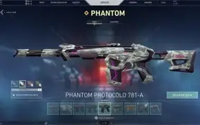 CONTA VALORANT 13 VANDAL, 11 FACAS, 8 PHANTOS, C. CHAMPIONS+