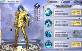 CONTA SAINT SEIYA AWAKENING NO A16 lvl 62, TOP 50
