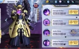 CONTA SAINT SEIYA AWAKENING NO A16 lvl 62, TOP 50