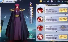 CONTA SAINT SEIYA AWAKENING NO A16 lvl 62, TOP 50