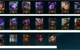 Conta League Of Legends - Diamante 5 - 47 Champs - 17 Skins