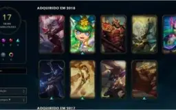 Conta League Of Legends - Diamante 5 - 47 Champs - 17 Skins