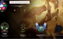 Conta League Of Legends - Diamante 5 - 47 Champs - 17 Skins