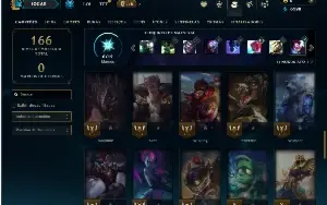 Ferro 2 com 50 Champs e 12 Skins
