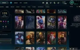 Conta league of legends