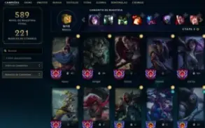 Conta LoL 454 Skins +R$ 4.000,00 Investidos!!