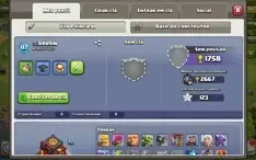 CLASH OF CLANS CV10 ~ OLD ACC ~ COLECIONADOR RARA