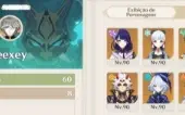 CONTA AR60 — Raiden C1, Itto C2, Ayaka C1 + outros T