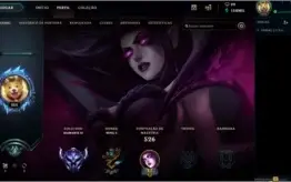 Conta Diamante - Todos os Campeões e 309 skins.