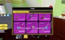 conta de blox fruits lvl.2550(max)+goodhuman+cdk+foice e etc