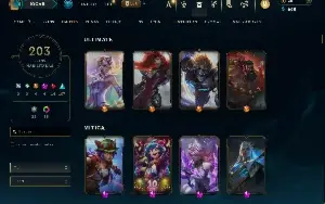RiotAccount Valorant(coleção champions 2021) e lol com skins