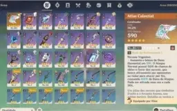 Klee ar 49 + atlas celestial, com toda inazuma pra explorar