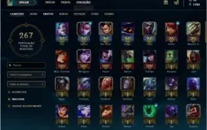 Lol - Conta Prata II - Level +50 - Muitas Skins e champs -