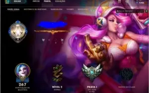 Lol - Conta Prata II - Level +50 - Muitas Skins e champs -