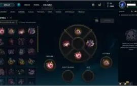 Conta League of Legends - Ouro 1 - 78 Campeoes e 33 Skins