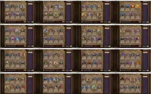 Conta Hearthstone Blizzard - 81.520 Gold + 161.585 Dust