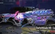 Conta Codm 5 míticas, 16 lendárias e ghost lendário.