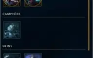 Conta - 697 Skins - League of Legends