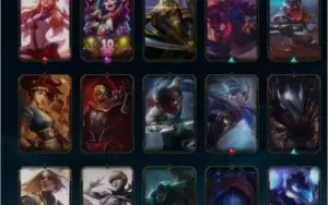 Conta Smurf Gold IV Com Passe Ativado 18 Skins Ativas