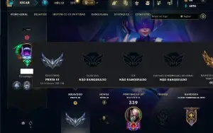 Prata 3 com 120 Champs e 95 Skins ( MAIN TOP )