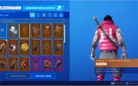 CONTA FORTI COM SALVE O MUNDO E ALGUMAS SKINS BOAS