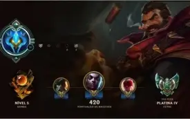 Conta League Of Legends 107 campeoes 60+skin platina4