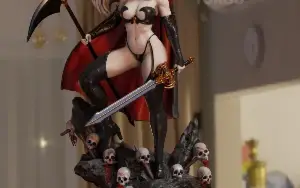 Lady Death 3D - Arquivo STL para impressão 3D