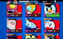 Conta antiga de brawl com 3 passes