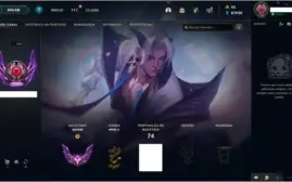 Conta league of legends (Master Elo)