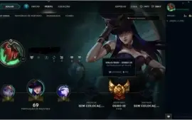 CONTA LEAGUE OF LEGENDS GOLD 3